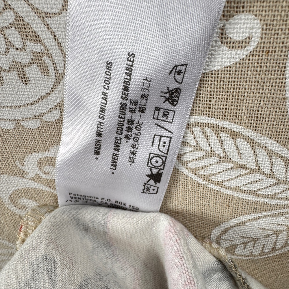 Patagonia Size Large Retro Floral Margot Dress Sleeveless Organic Cotton V Neck - Picture 7 of 7